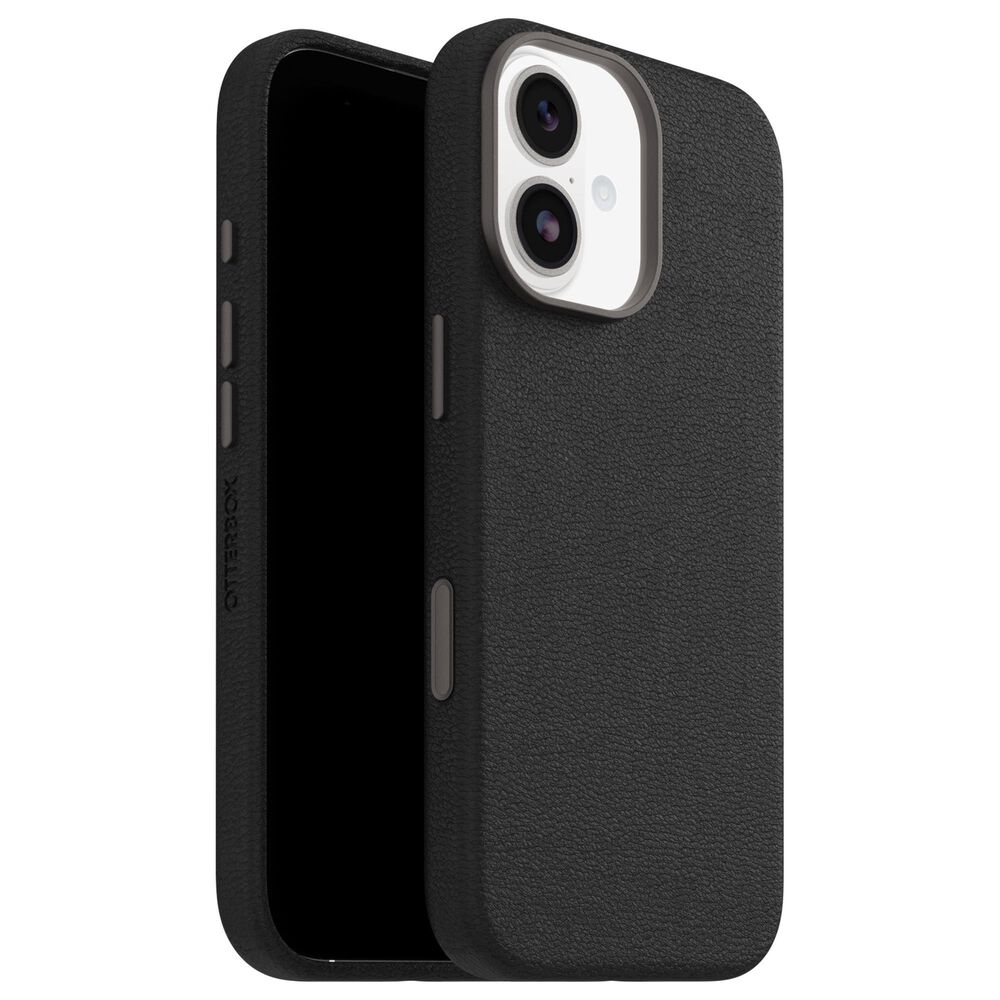 OtterBox Symmetry Cactus Leather Case for iPhone 17 in Noir Ash, , large