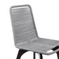 Blue River Island Outdoor Dining Chair with Silver Rope Seat in Dark Eucalyptus (Set of 2), , large
