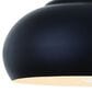 Vaxcel Belmont 1-Light Bathroom Vanity in Matte Black and Satin Brass, , large
