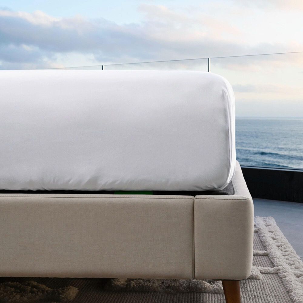 Cariloha Resort 4-Piece Full Sheet Set in White, , large