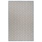 Nourison Twist Reversible 4" x 6" Blue Indoor/Outdoor Area Rug, , large
