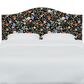 Rifle Paper Co Crafted by Cloth and Company Mayfair Twin Headboard in Aviary Black/Cream, , large