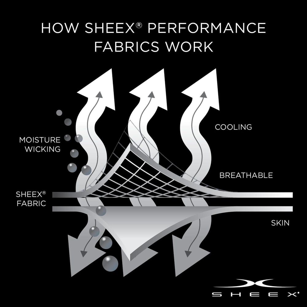 SHEEX Performance VenTech 4-Piece King/California King Sheet Set in Pearl Blue, , large