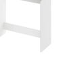 HOMLUX Modern Computer Desk in White, , large