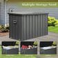 Hearth and Haven 200-Gallon Outdoor Storage Deck Box with Safe Air Rod in Dark Gray, , large