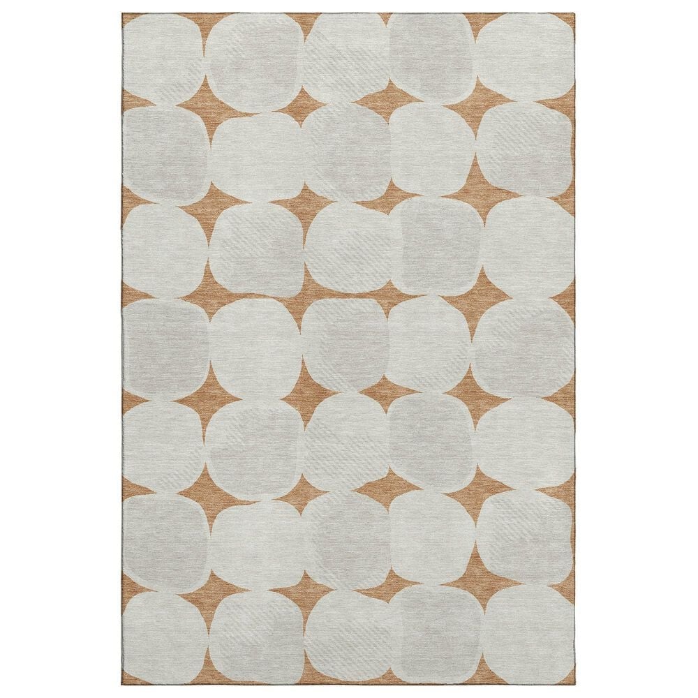 Dalyn Rug Company The Reserve TR16 Copper 3" x 5" Indoor/Outdoor Area Rug, , large