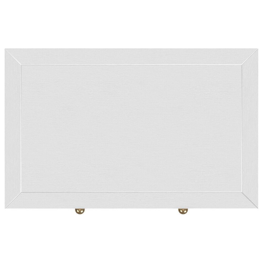 Butler Specialty Company Nora 3 Drawer Nightstand in Textured White, , large