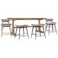 Hooker Furniture Vineyard Counter Table and 6 Stools in Sonoma, , large