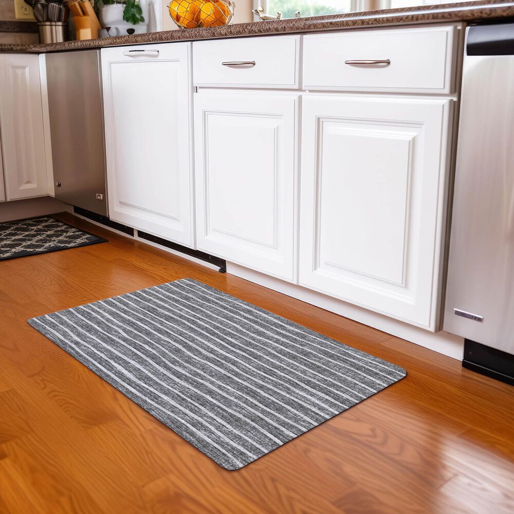 Dalyn Rug Company Laidley 1&#39;8&quot; x 2&#39;6&quot; Grey Indoor/Outdoor Area Rug, , large