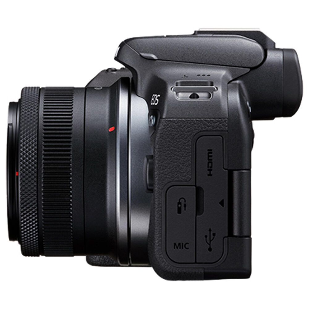 Canon EOS R10 Mirrorless Camera with 18-45mm Lens in Black, , large