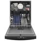 GE Appliances 24" Built-In Bar Handle Dishwasher with 55 dBA in Black, , large