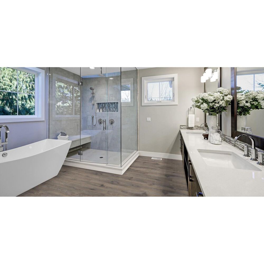 Tarkett HydroSolutions Weathered Oak Dock 7.5&quot; x 51&quot; Laminate, , large