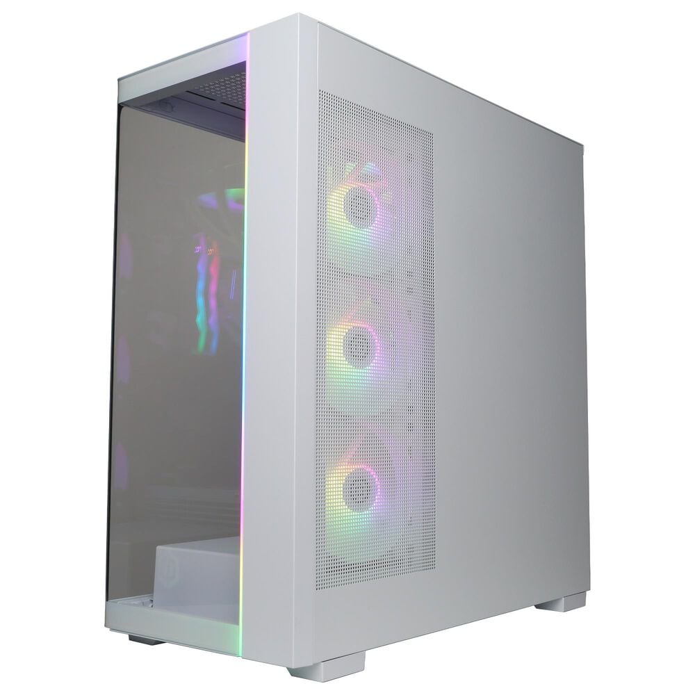 CyberPowerPC Gamer Supreme Gaming Desktop | Intel Core i7-14700F - 32GB RAM - NVIDIA GeForce RTX 5060 Ti Graphics - 2TB SSD in White, , large