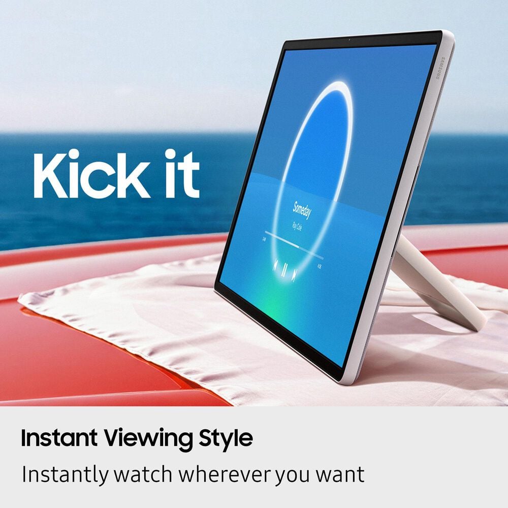 Samsung 27" Class The Movingstyle QHD Portable Smart Touch Screen in Black, Light Gray and Stone White, , large