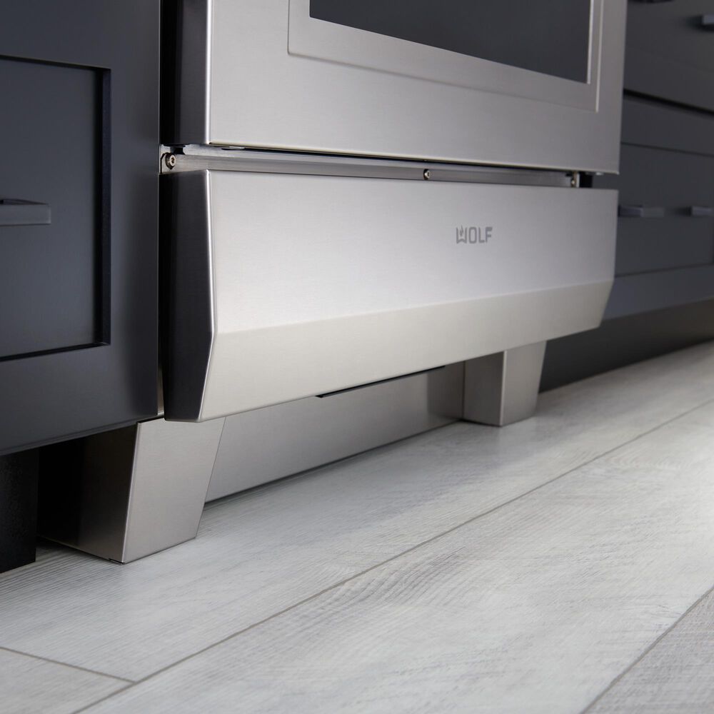 Wolf Appliances 3.5" Front Leg Covers in Stainless Steel, , large