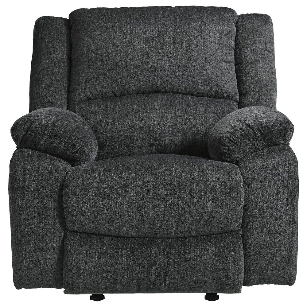 Ashley Draycoll 3-Piece Manual Reclining Living Room Set in Slate, , large