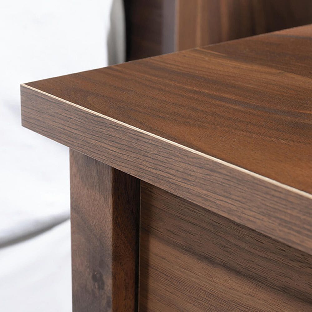 Sauder River Ranch 1-Drawer Nightstand in Grand Walnut, , large