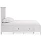 Urban Home Grace 4-Piece King Bedroom Set in Snowfall White, , large