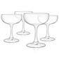 True Brands Coupe Cocktail Glasses in Clear (Set of 4), , large
