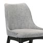 Blue River Arcadia and Azalea 5-Piece 48" Dining Set with Gray Cushion in Black, , large