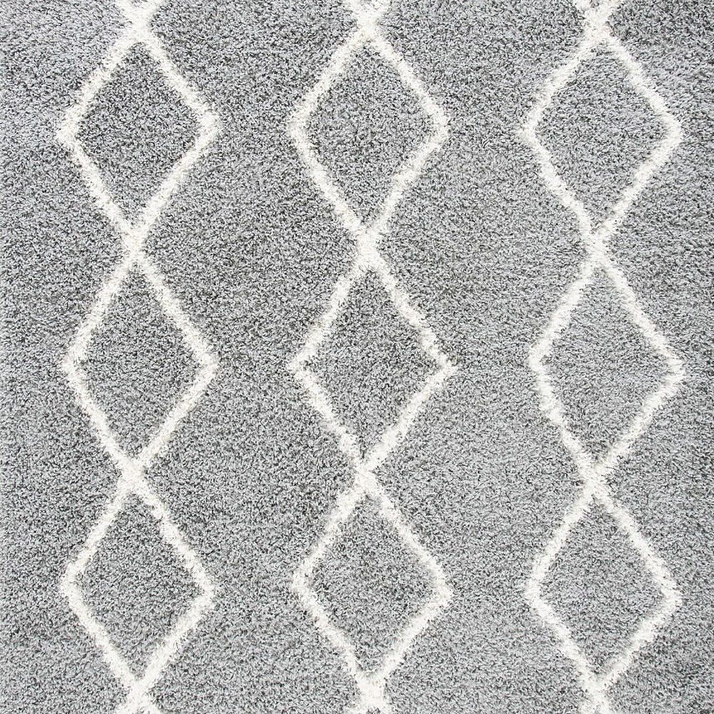 Safavieh Venus Shag VNS682J 2&#39;2&quot; x 8&#39; Grey and Ivory Runner, , large