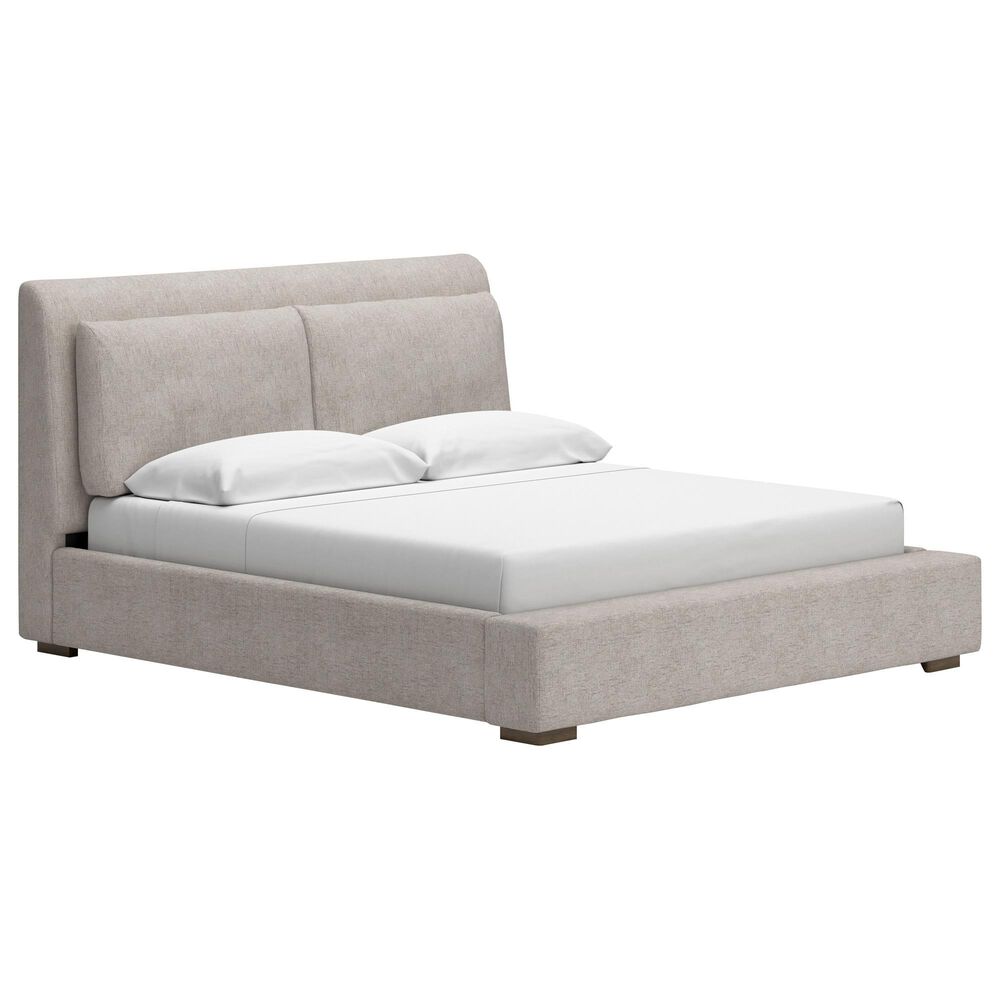 Millenium Cabalynn King Upholstered Bed and Two Nightstands, , large