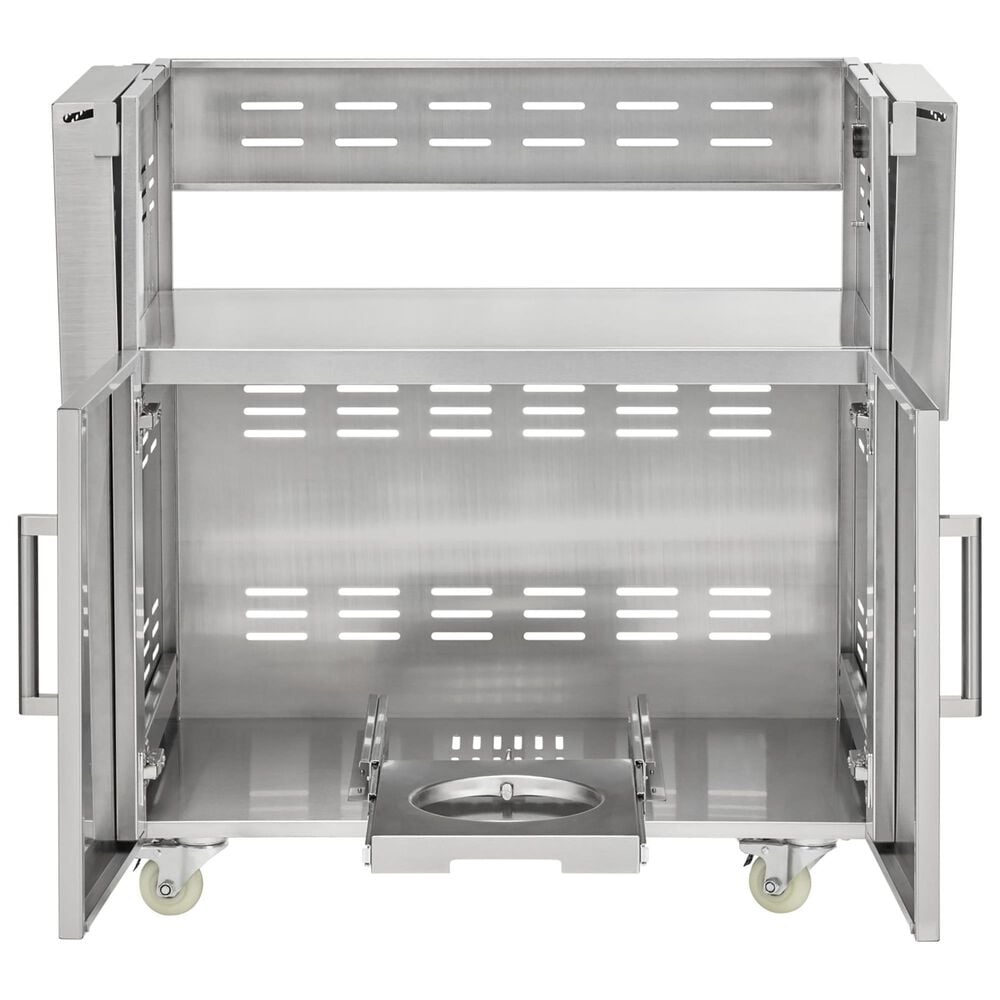 Coyote Outdoor Grill Cart for 34&quot; C Series Grill in Stainless Steel, , large