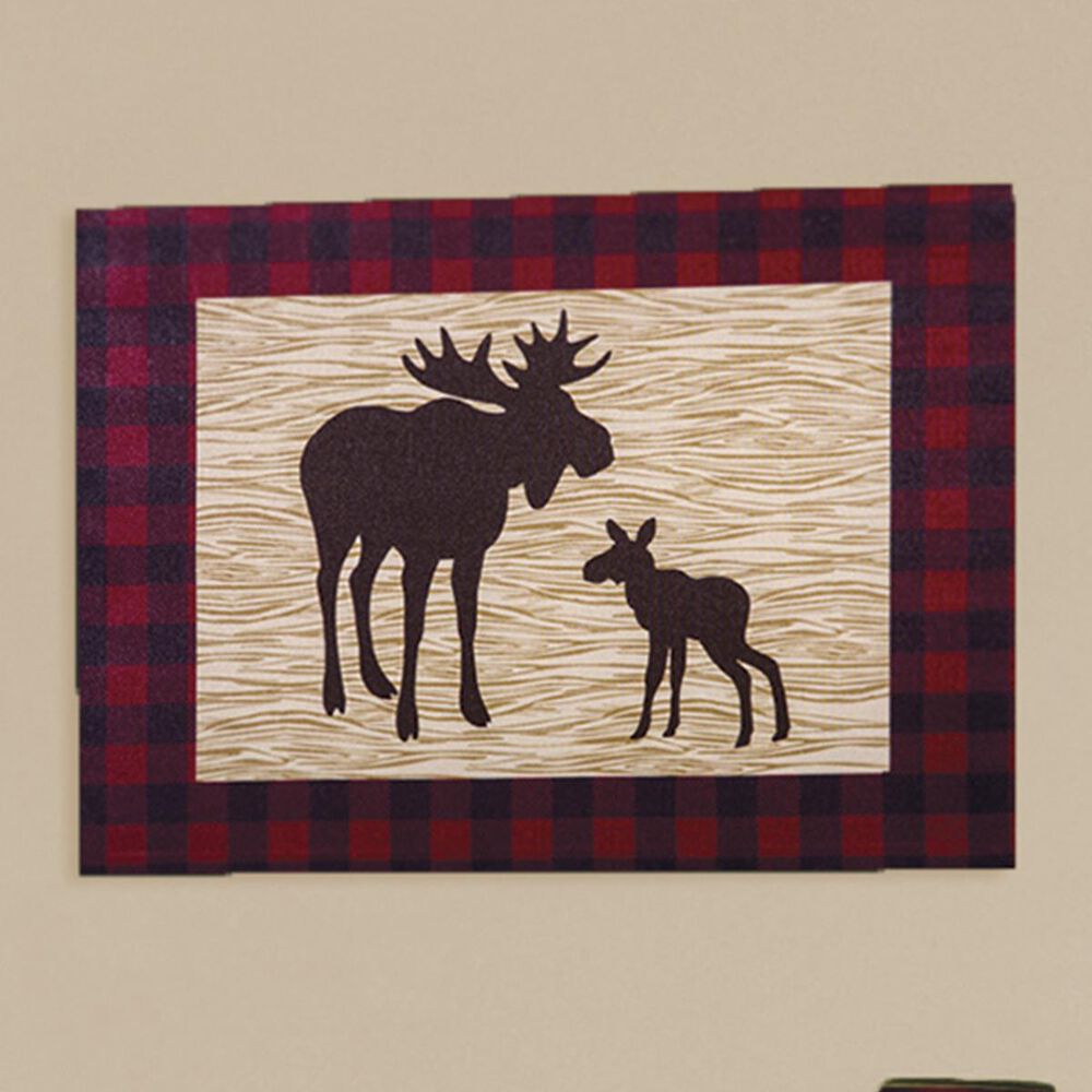 Trend Lab LLC Northwoods Moose Canvas Wall Art, , large