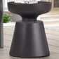 Hearth and Haven Round Patio Side Table in Copper, , large