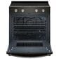 Whirlpool 30" Electric Smart Range in Black-on-Stainless Steel, , large