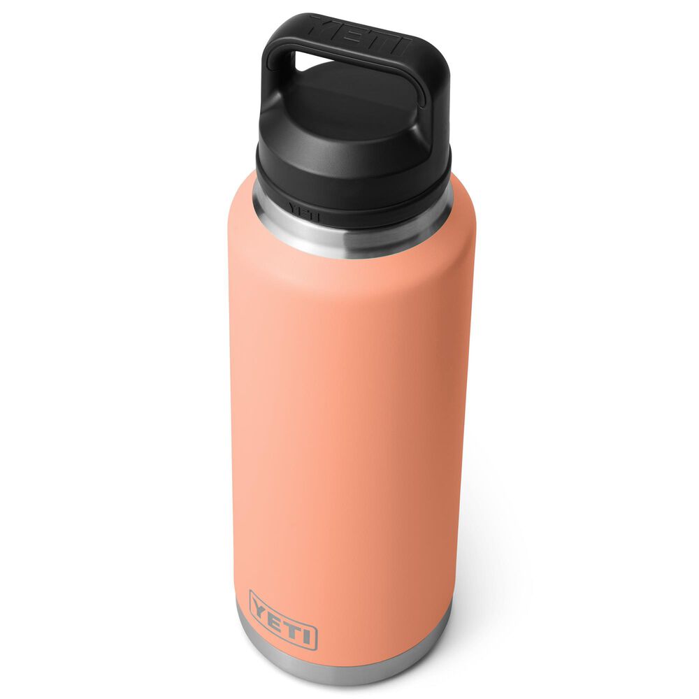 YETI Rambler 46 Oz Water Bottle with Chug Cap in Lowcountry Peach, , large