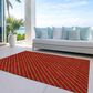 Dalyn Rug Company Wonderland WN27 3" x 5" Merlot Indoor/Outdoor Area Rug, , large