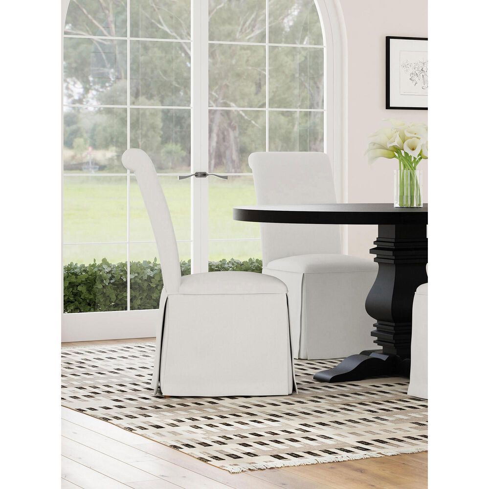 Pacific Landing Shawna Side Chair in White, , large