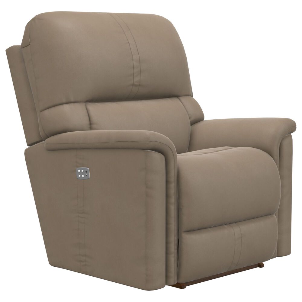 La-Z-Boy Turner Power Rocking Recliner with Power Headrest Only in Pebble, , large