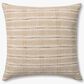 Loloi Stockton 22" Square Throw Pillow in Sand, Beige and Multicolor, , large