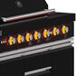 Forno All"Aperto 3-Piece Outdoor Kitchen Grill Set with Bar and Beverage Center in Black, , large