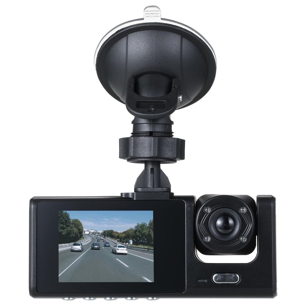 Vivitar 1080P Dash Camera with VGA in Black, , large