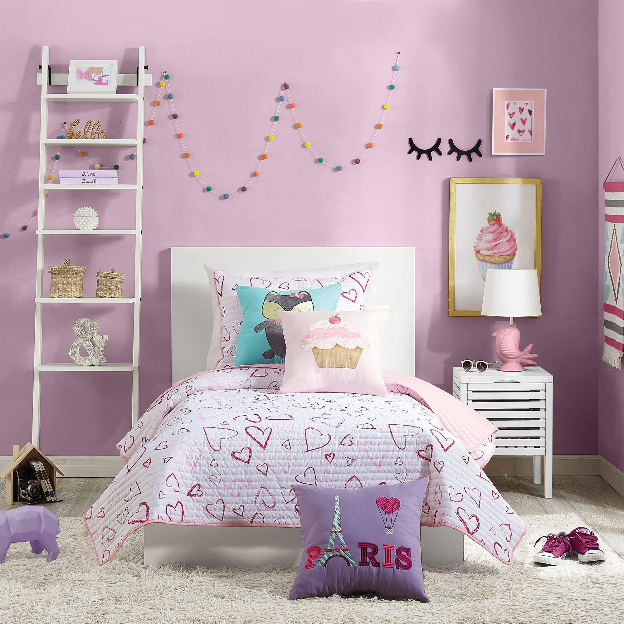 Twin quilt bedding for girl discount