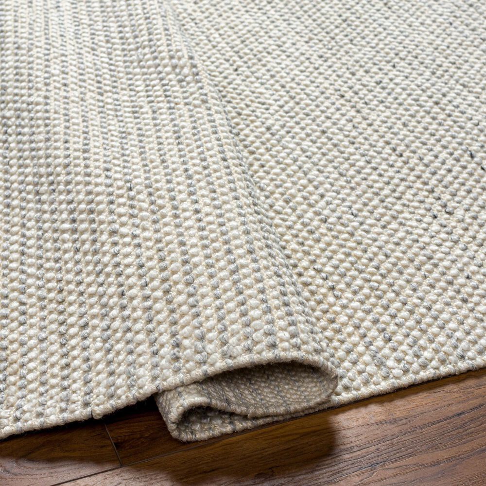 Surya Reika Off-White, Light Slate and Black 10&#39; x 14&#39; Indoor/Outdoor Area Rug, , large
