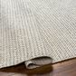 Surya Reika Off-White, Light Slate and Black 10" x 14" Indoor/Outdoor Area Rug, , large