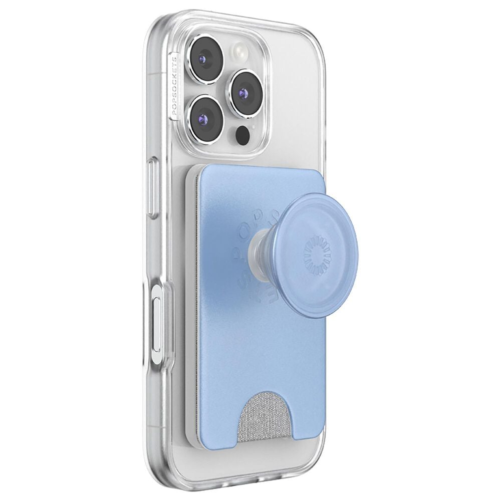 PopSockets Magsafe PopWallet Plus in Metallic Frost, , large