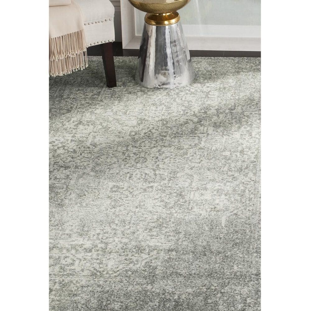 Safavieh Evoke EVK256S-3 3&#39; x 5&#39; Silver/Ivory Area Rug, , large