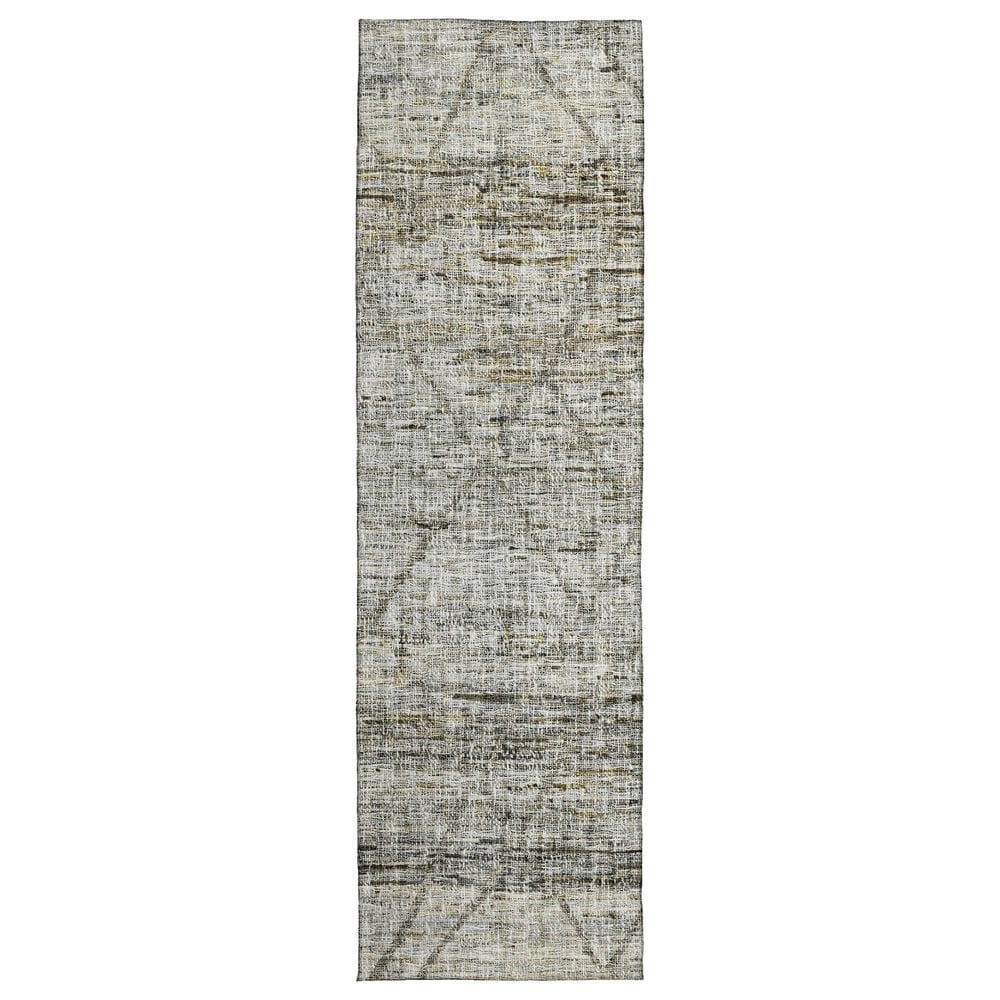 Dalyn Rug Company Portico PO1 Pewter 2"3" x 7"6" Runner, , large