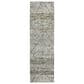 Dalyn Rug Company Portico PO1 Pewter 2"3" x 7"6" Runner, , large