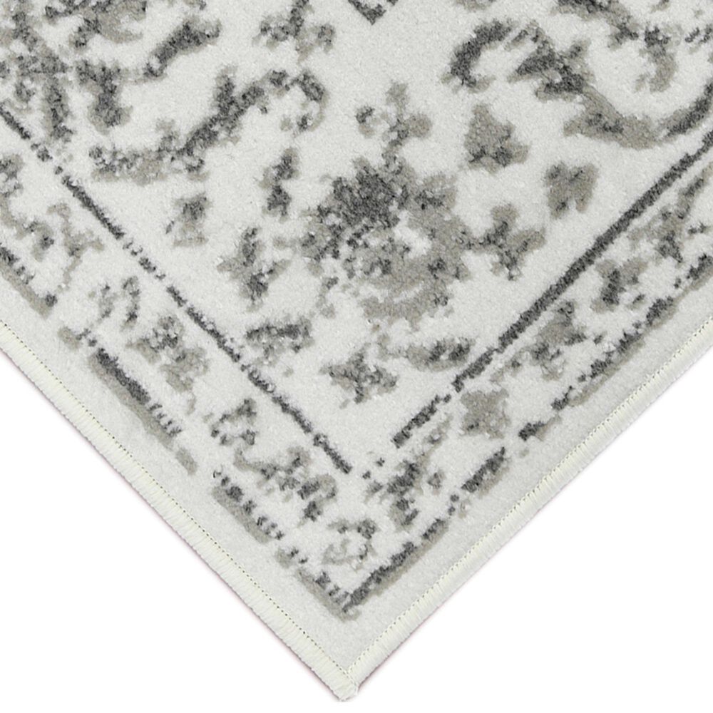 Amer Rugs Alpine 6&#39;7&quot; x 9&#39; Light Gray Area Rug, , large