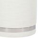 Bernhardt Silhouette Ottoman in White, , large