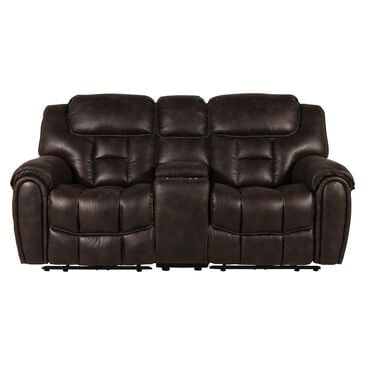 Oxford Furniture Cheers Power Reclining Loveseat in Cowboy Dark Brown, , large