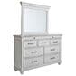 Ashley Kanwyn 3 Piece King Storage Bedroom Set in Whitewash, , large