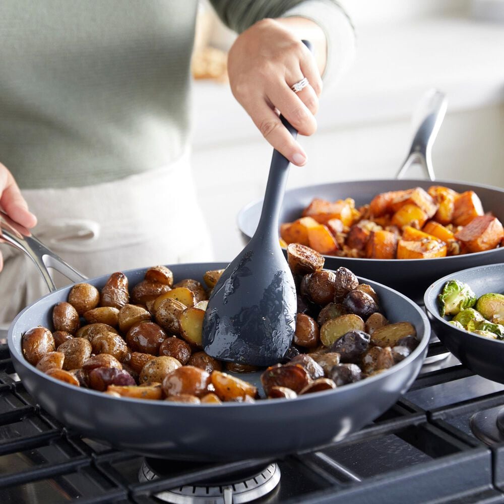 Green Pan Valencia Pro 11-Piece Nonstick Cookware Set in Grey, , large