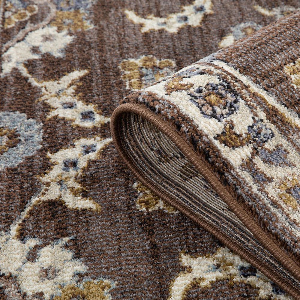 Amer Rugs Jordan 7&#39;10&quot; x 10&#39;2&quot; Brown Area Rug, , large